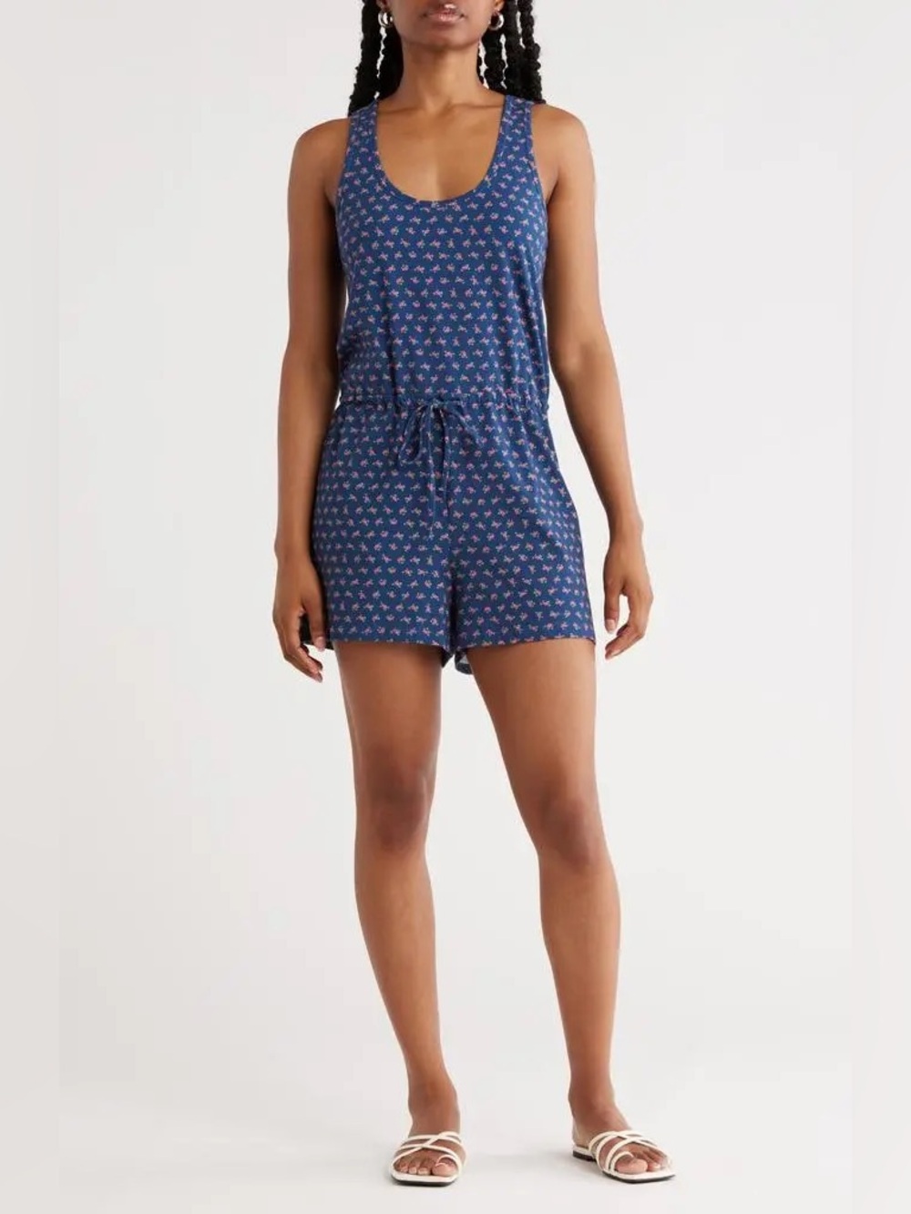Abound Flirty Tank Romper